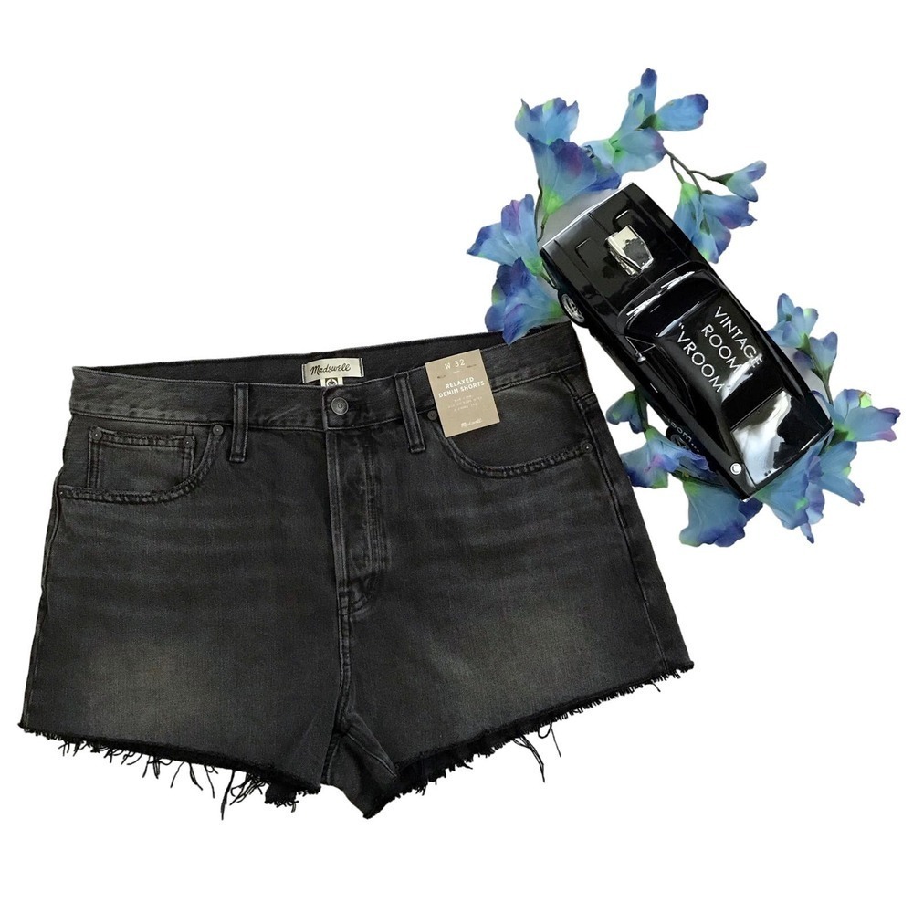 Madewell NWT Relaxed Denim Shorts Women 32